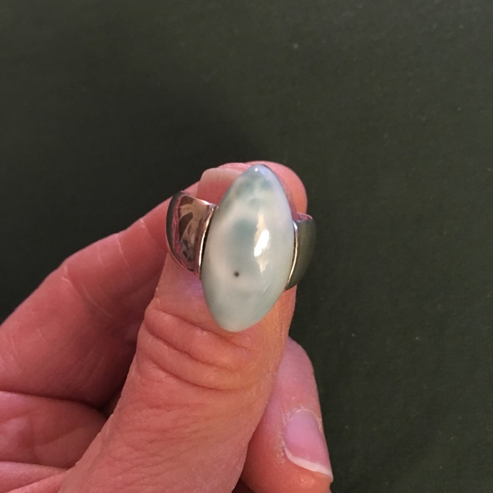 Larimar 925 ring